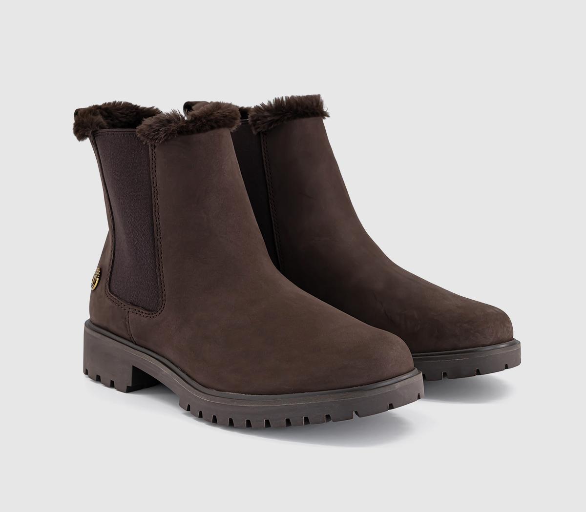 TimberlandLyonsdale ChelseaChocolate Brown Nubuck