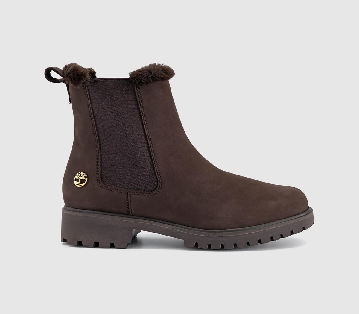TimberlandLyonsdale ChelseaChocolate Brown Nubuck
