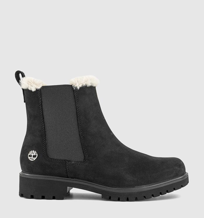 Timberland Lyonsdale Chelsea Boots Black Black Nubuck