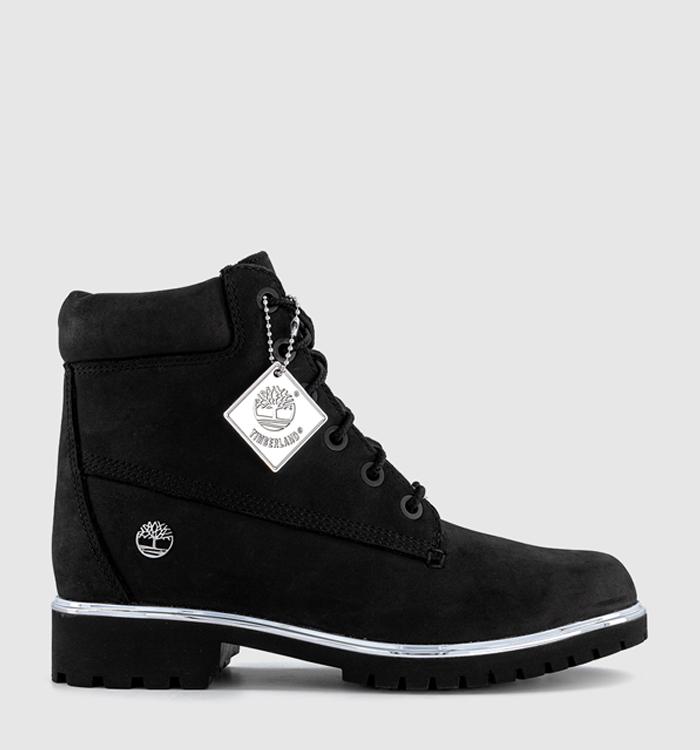 Timberland Lyonsdale Boots Black Silver Metallic