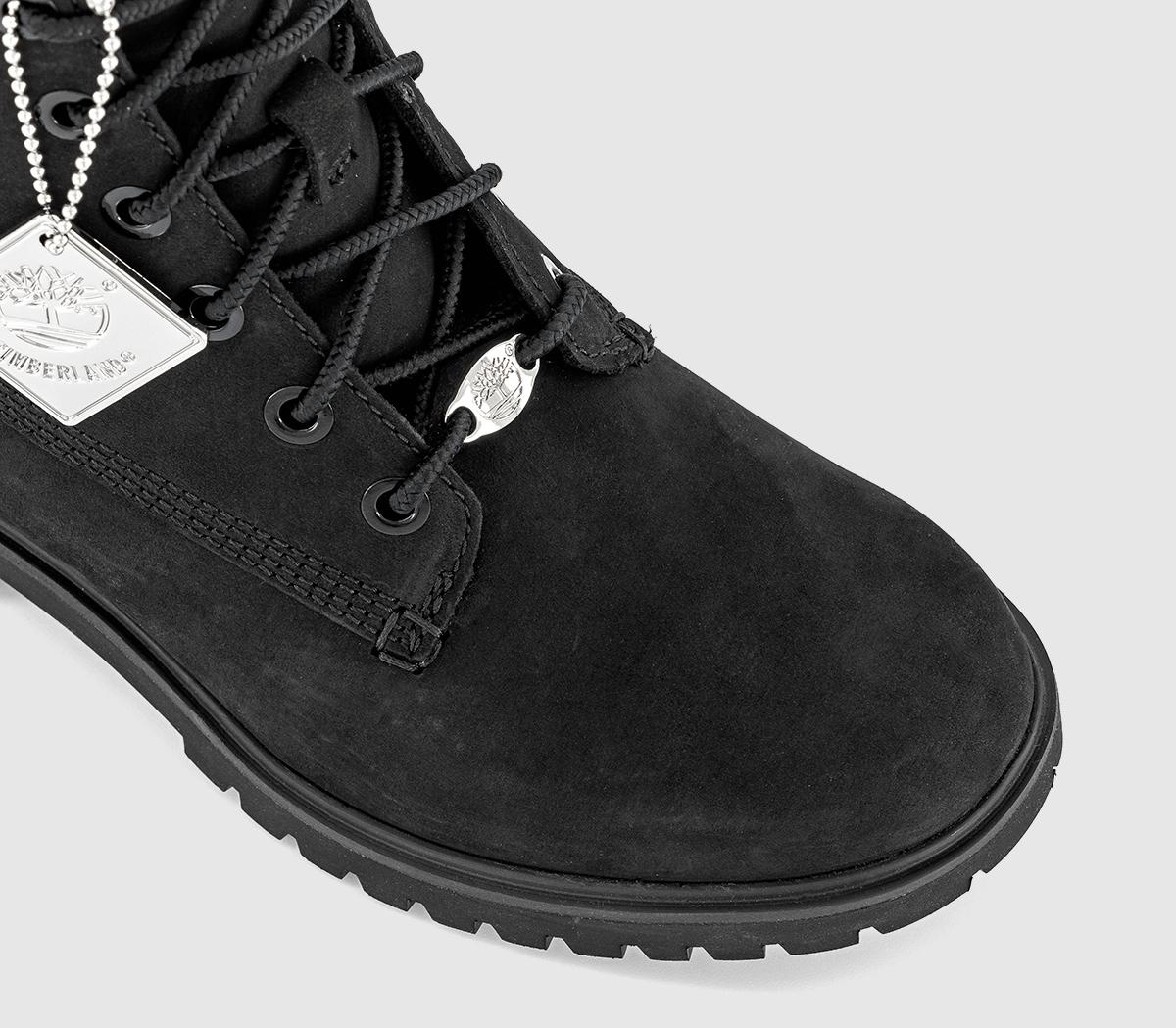 TimberlandLyonsdale BootsBlack Nubuck Patent