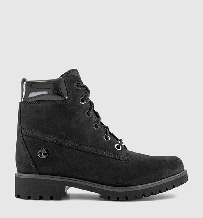Timberland Lyonsdale Boots Black Nubuck Patent