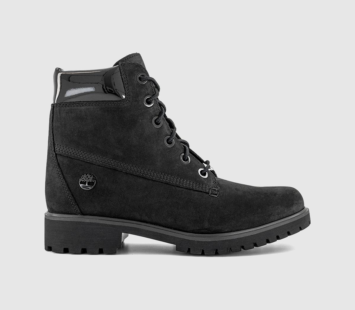 TimberlandLyonsdale BootsBlack Nubuck Patent