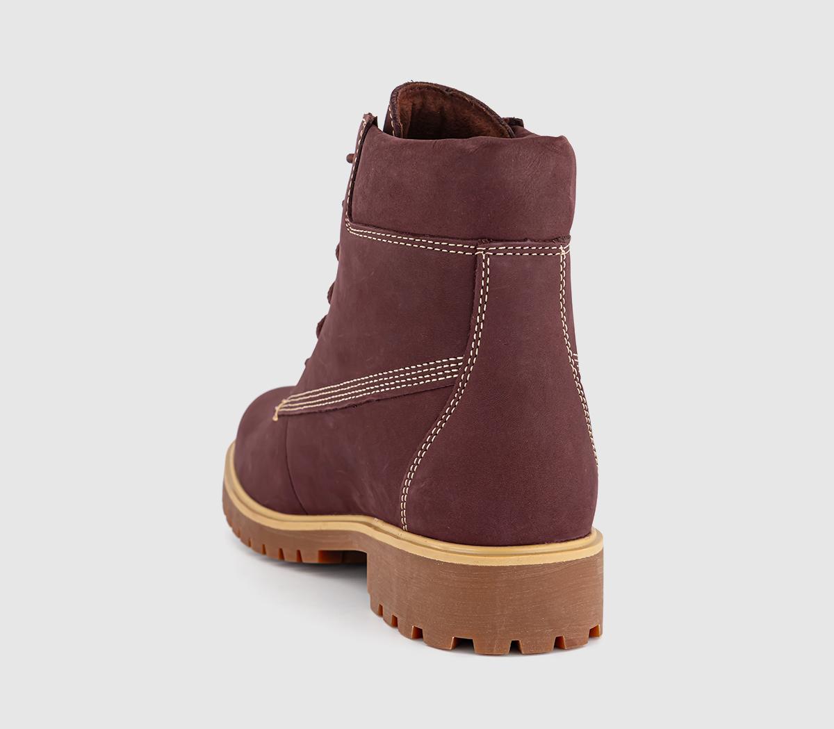 TimberlandLyonsdale BootsBurgundy Nubuck