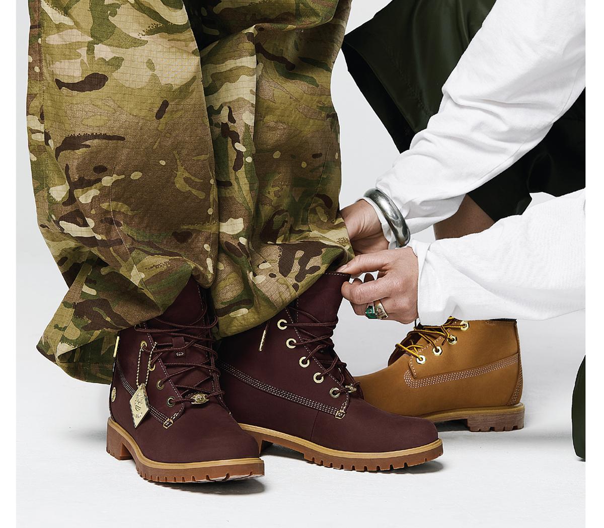 TimberlandLyonsdale BootsBurgundy Nubuck