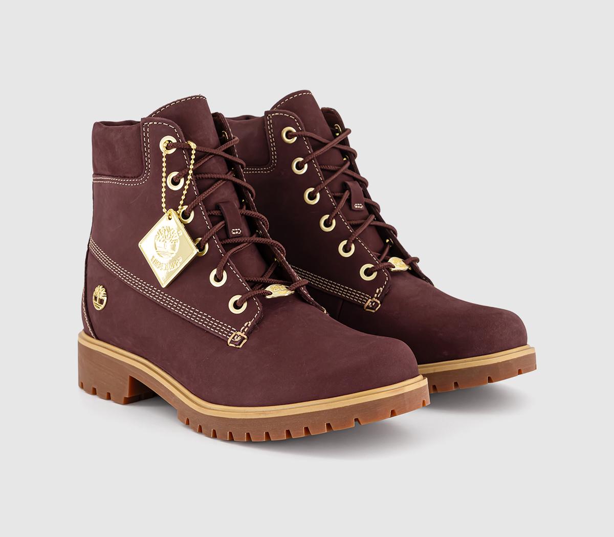 TimberlandLyonsdale BootsBurgundy Nubuck