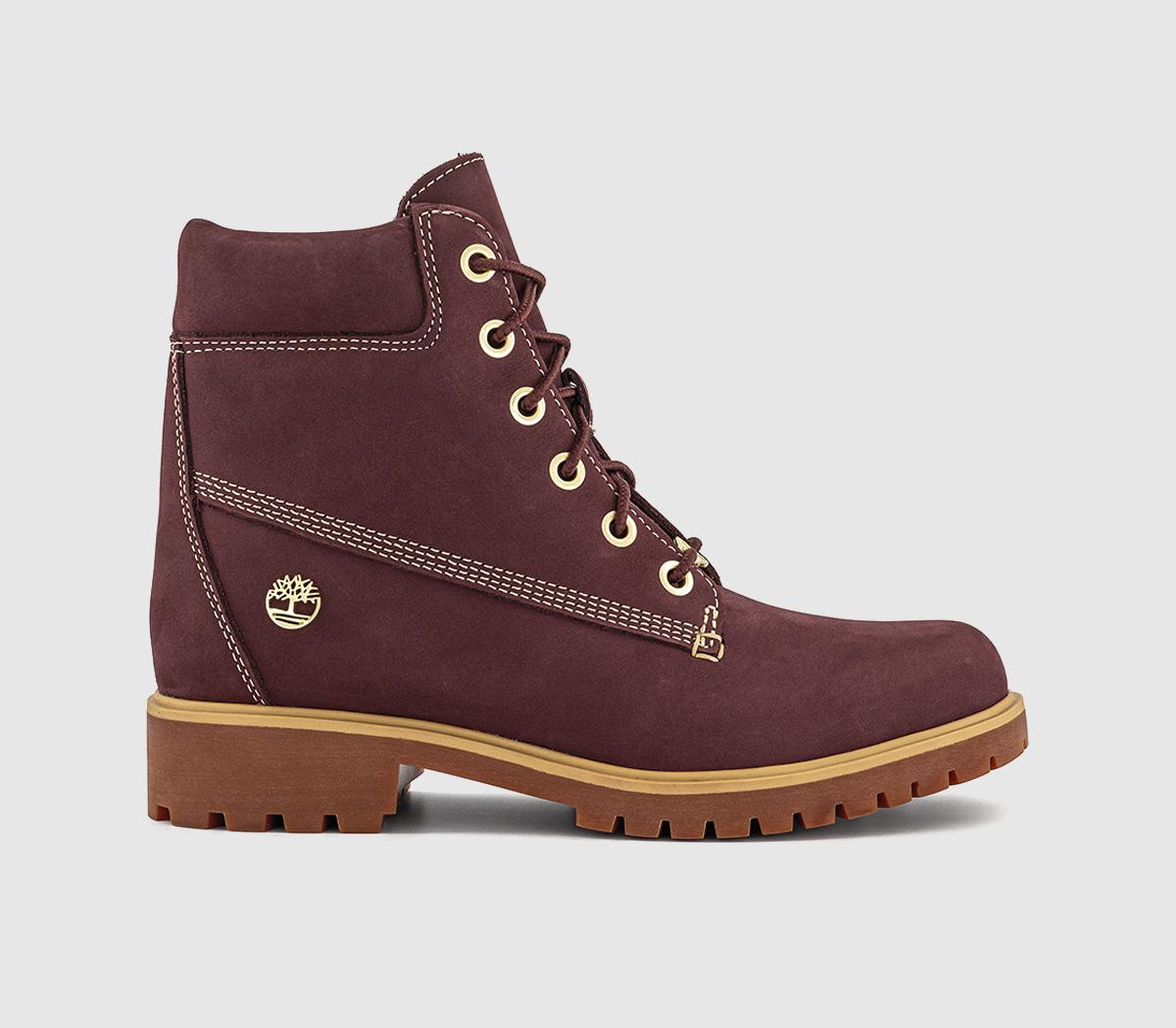 TimberlandLyonsdale BootsBurgundy Nubuck