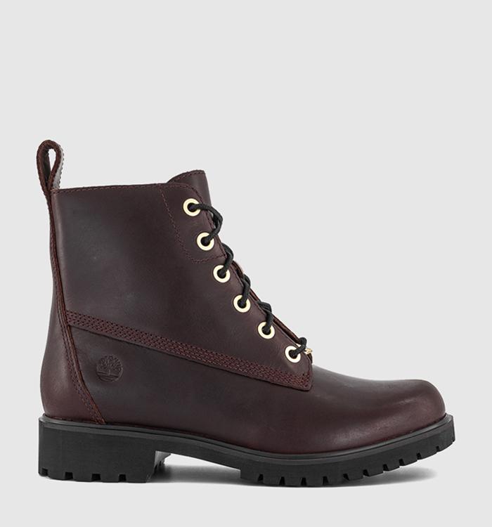 Timberland Lyonsdale Boots Burgundy Leather