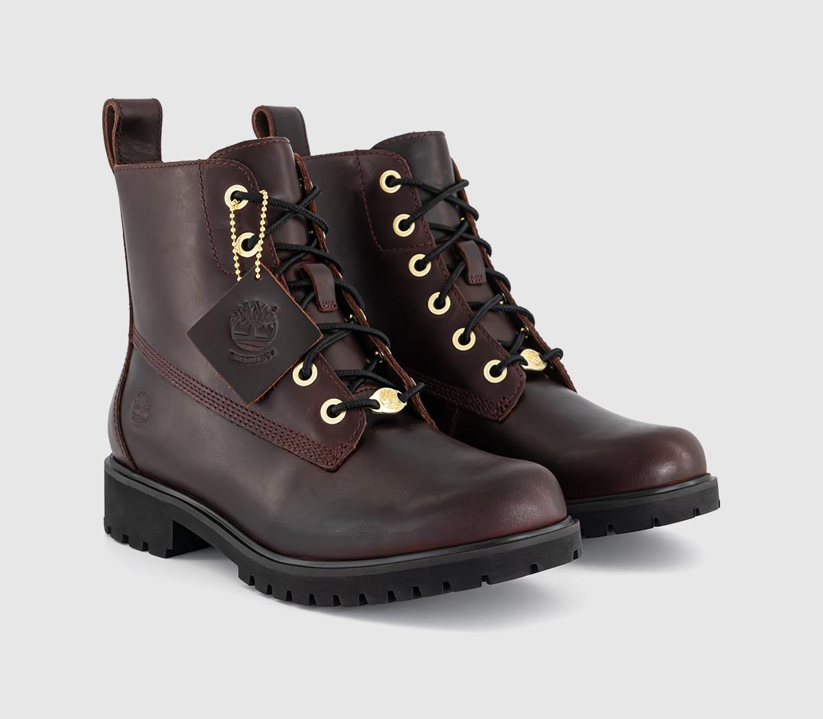 TimberlandLyonsdale BootsBurgundy Leather