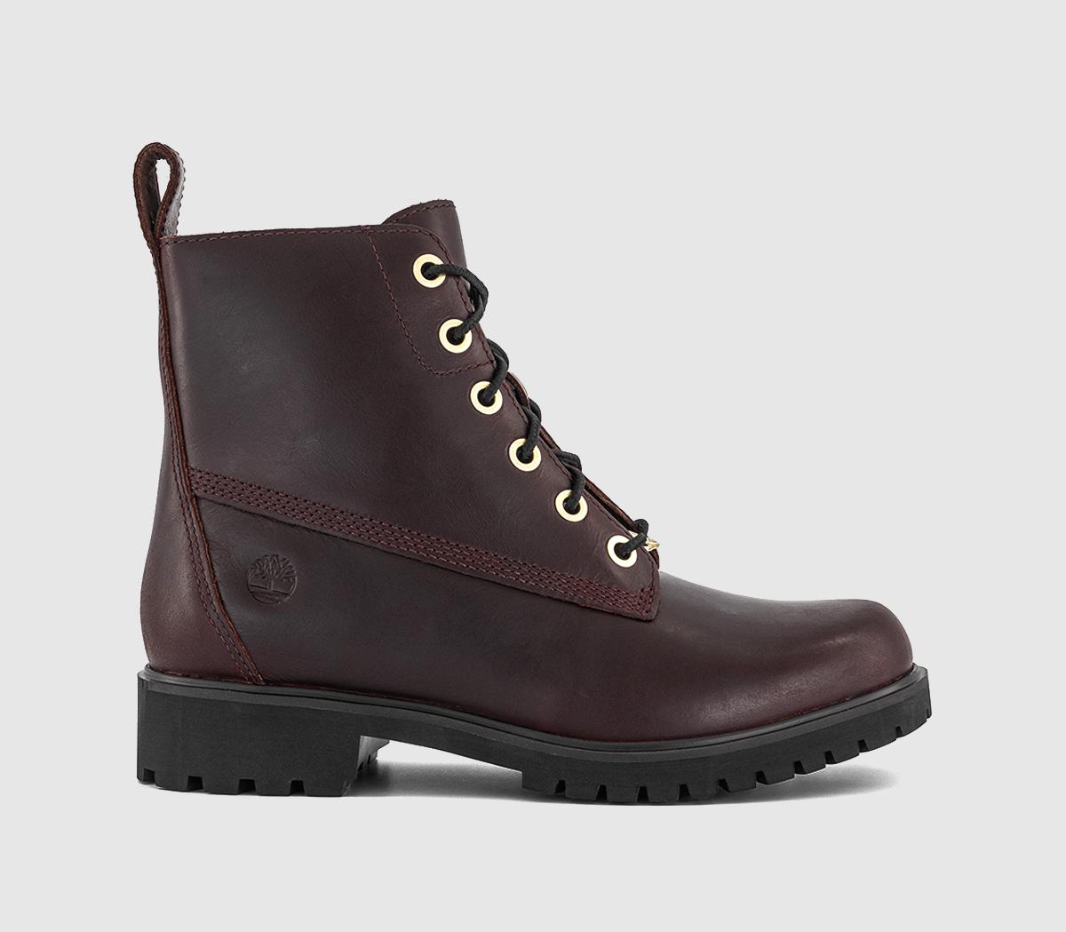 TimberlandLyonsdale BootsBurgundy Leather