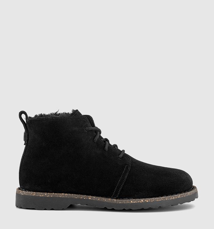 BIRKENSTOCK Uppsala Mid Shearling Boots Black