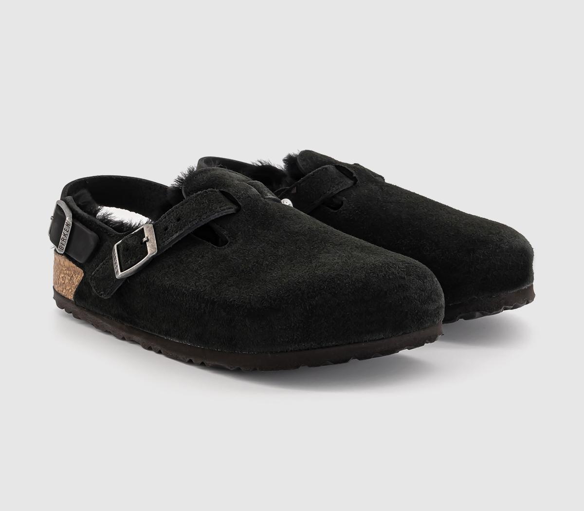 BIRKENSTOCKTokio Shearling Clogs BIRKENSTOCKTokio Shearling ClogsBlack