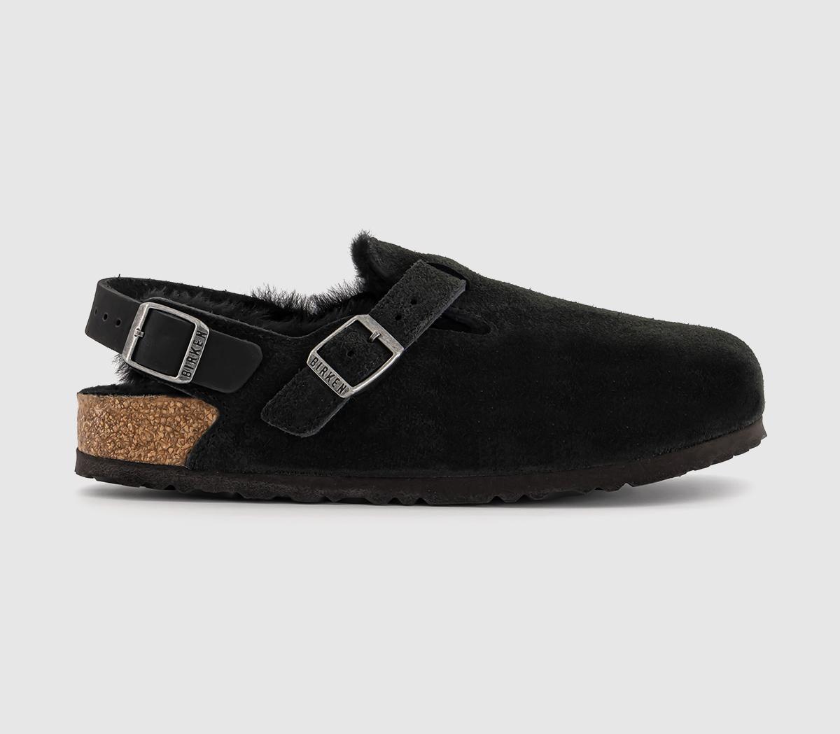 BIRKENSTOCKTokio Shearling Clogs BIRKENSTOCKTokio Shearling ClogsBlack