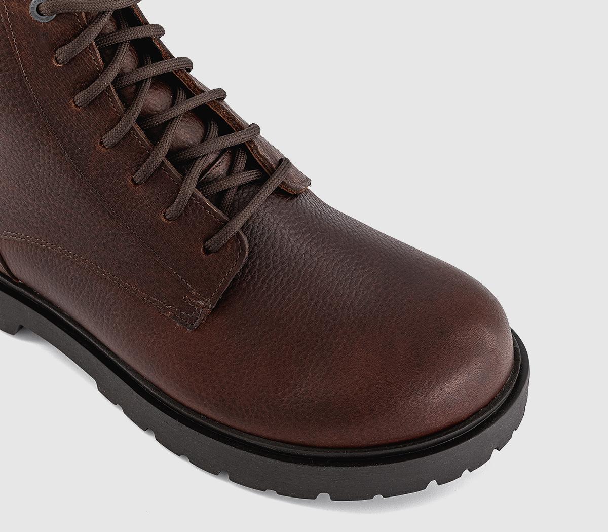 BIRKENSTOCKHighwood Lace Mid BootsChocolate Wp Leather