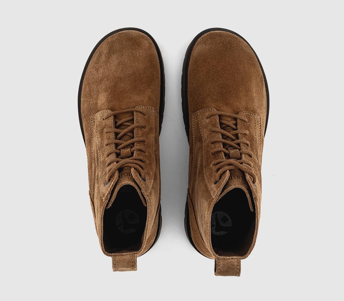 BIRKENSTOCKHighwood Lace Mid BootsDark Tea Suede