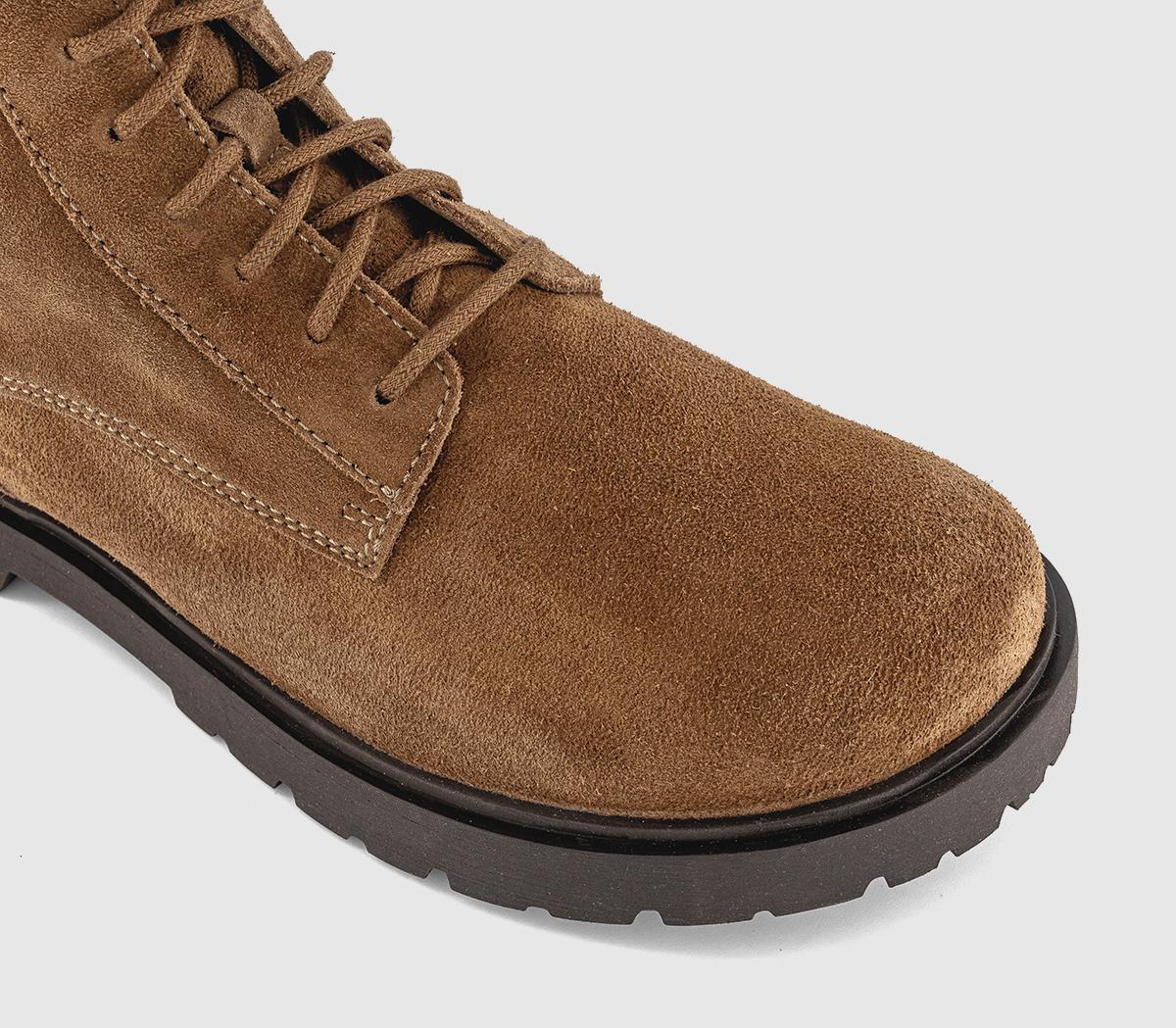 BIRKENSTOCKHighwood Lace Mid BootsDark Tea Suede