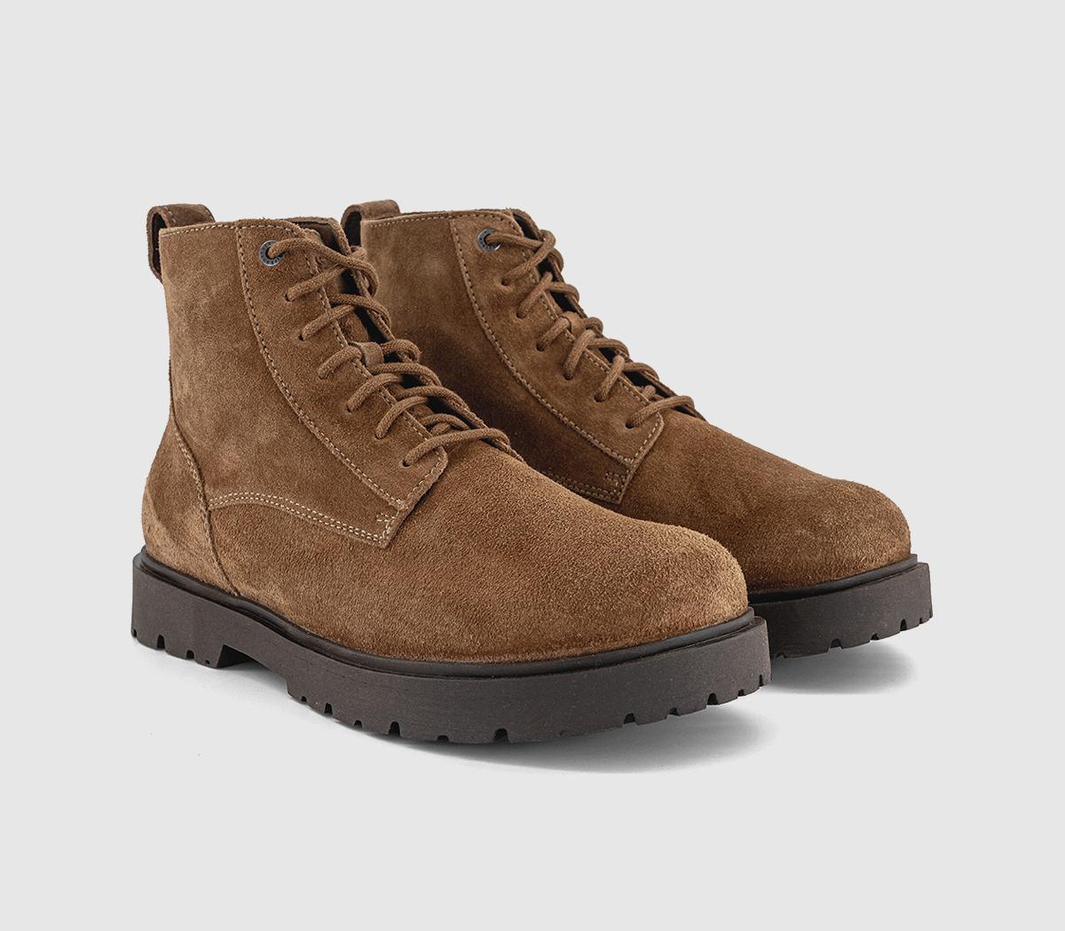 BIRKENSTOCKHighwood Lace Mid BootsDark Tea Suede