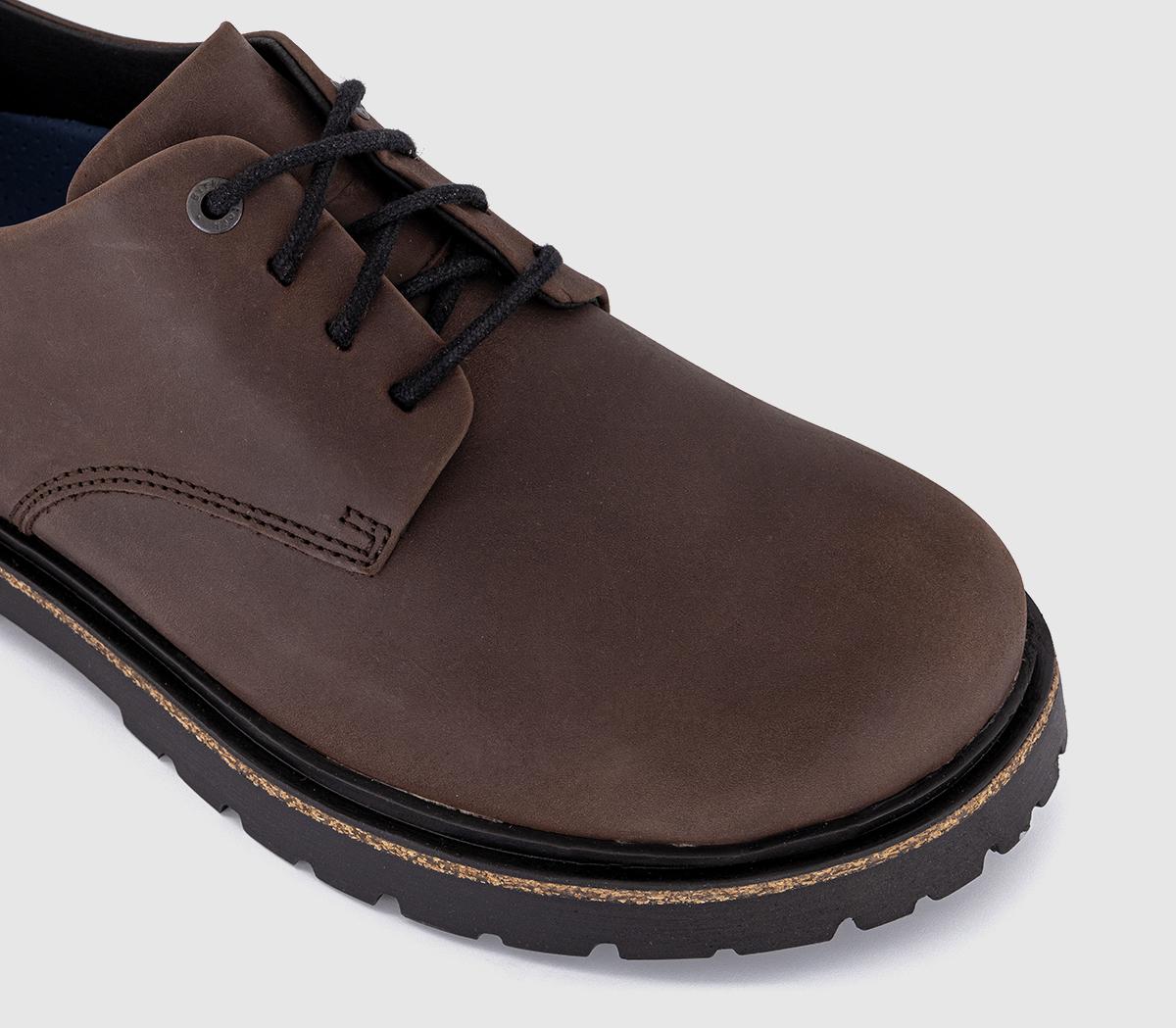 BIRKENSTOCK Highwood Lace Low Shoes Habanna - Men's Smart Shoes