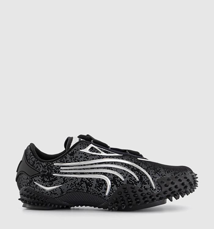 PUMA Mostro OG Trainers Metallic Black Silver