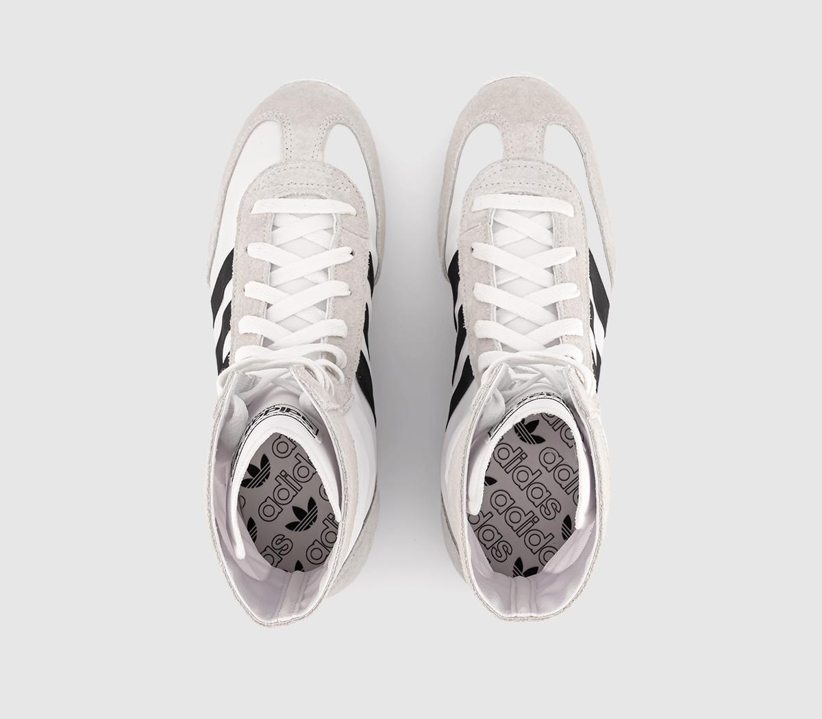 adidasW Japan Hi TrainersWhite Core Black Core Black