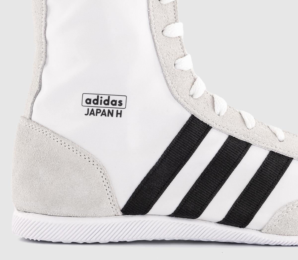 adidasW Japan Hi TrainersWhite Core Black Core Black
