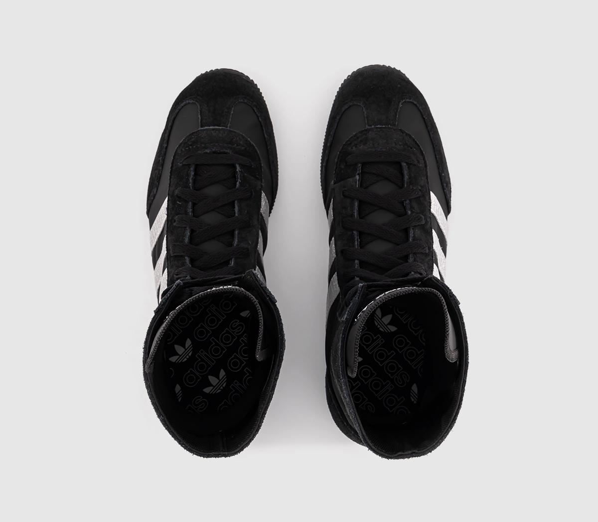 adidasW Japan Hi TrainersCore Black Silver Metallic White