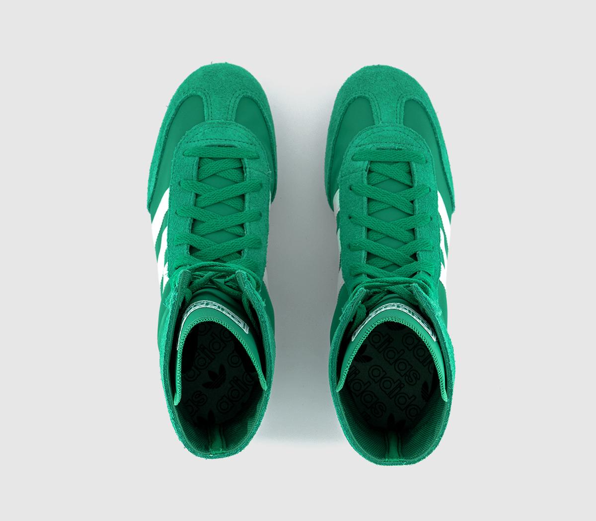 adidasW Japan Hi TrainersCourt Green White Gold Metallic