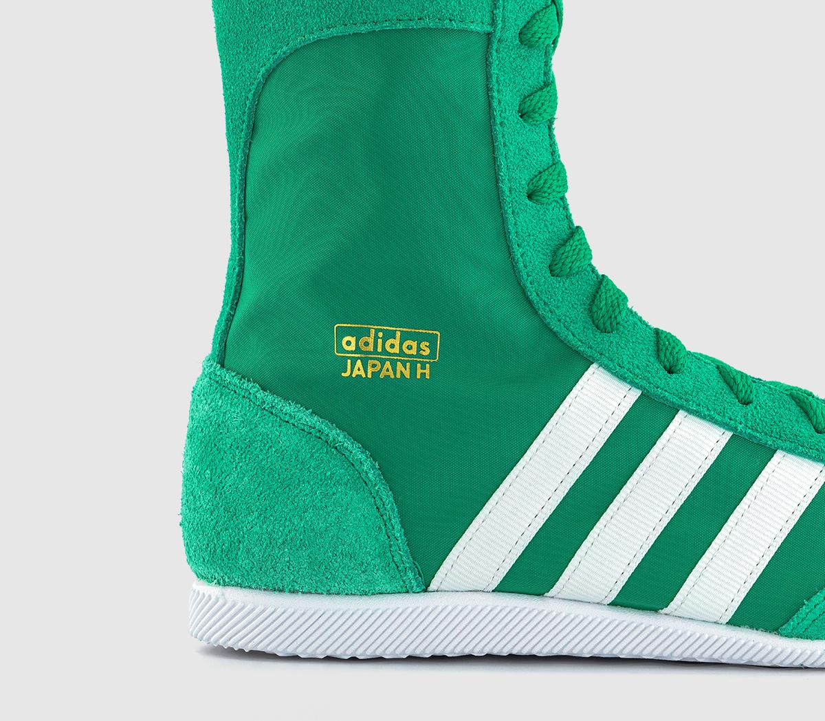 adidasW Japan Hi TrainersCourt Green White Gold Metallic