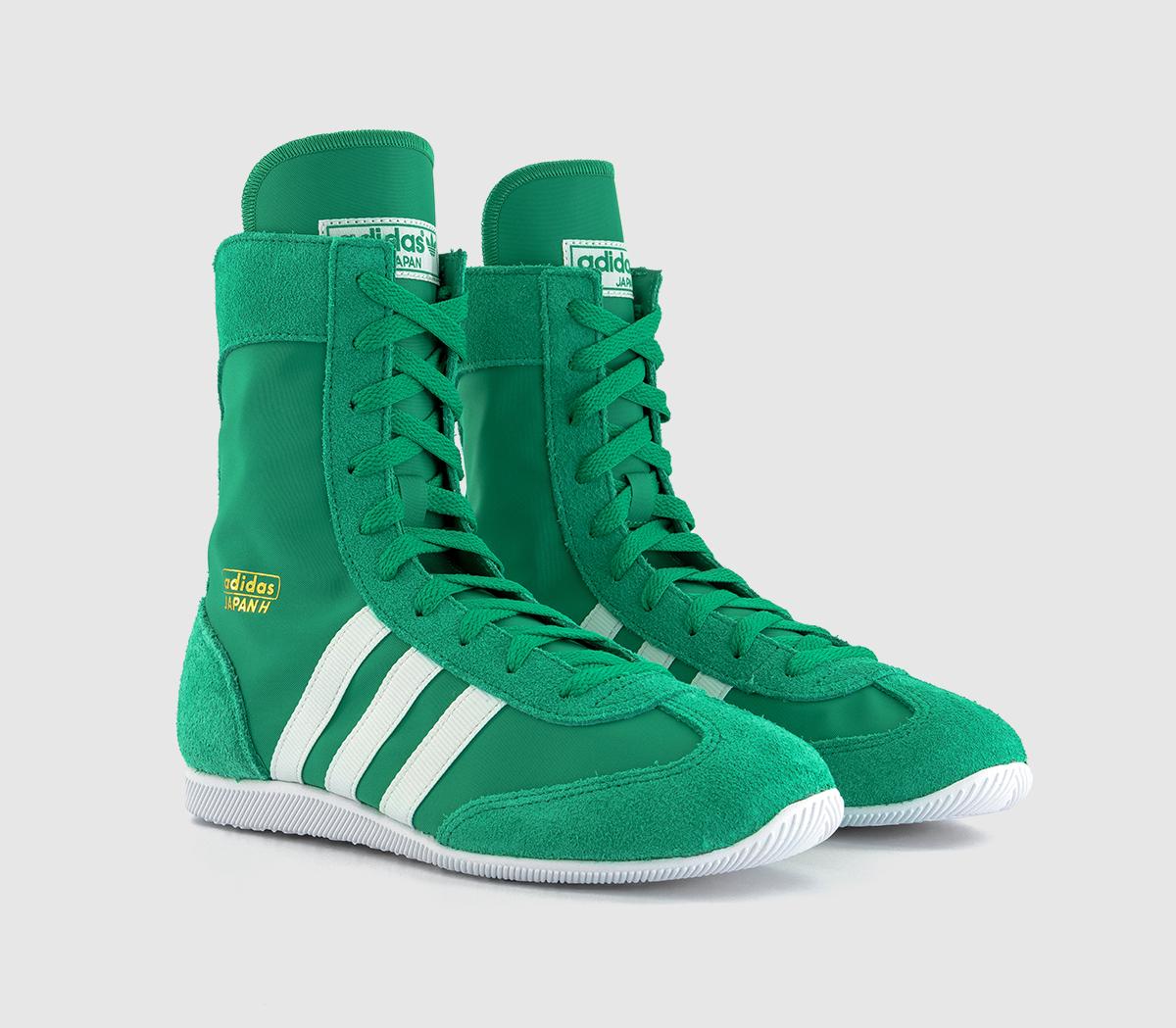 adidasW Japan Hi TrainersCourt Green White Gold Metallic