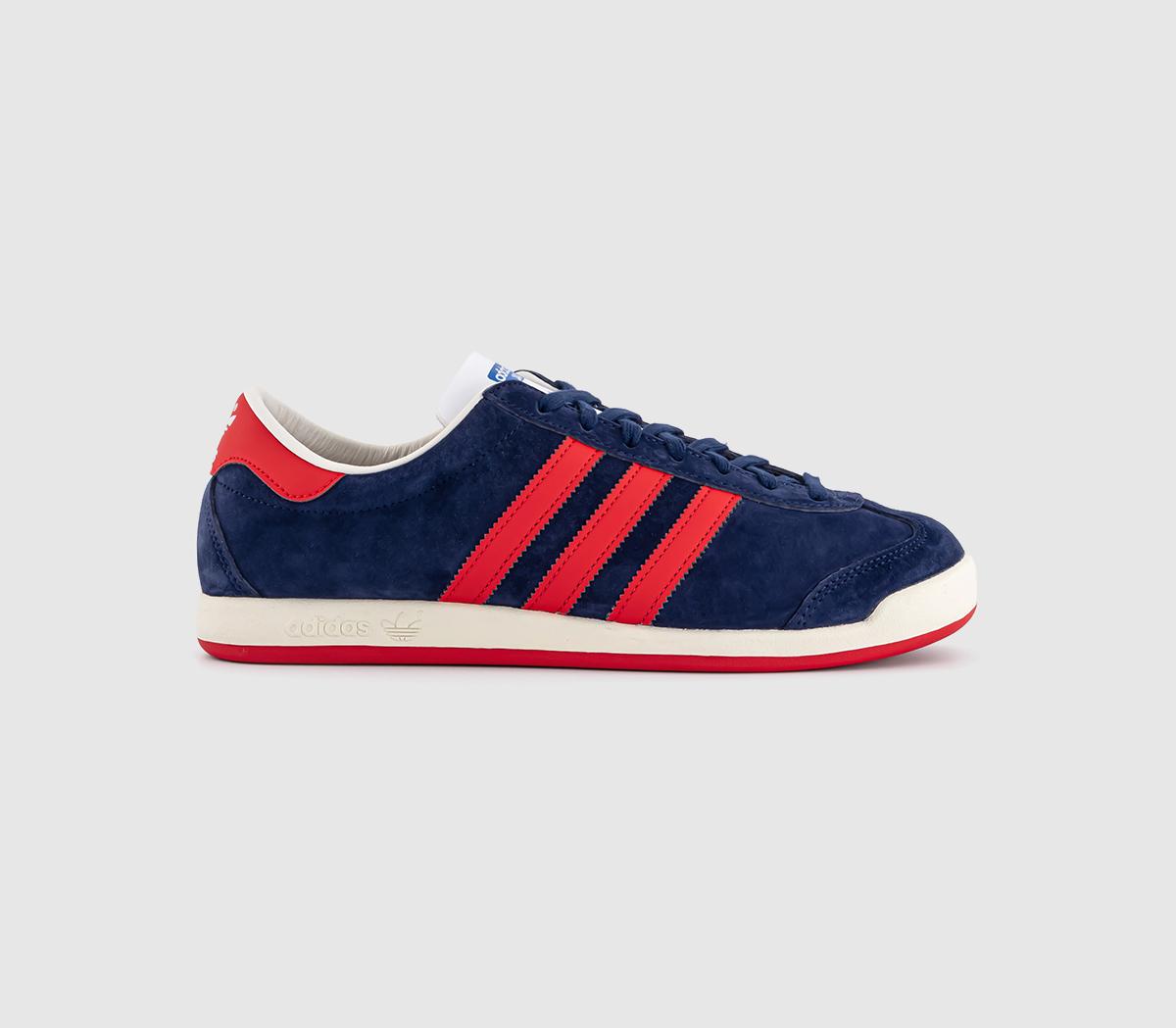 adidas Java Trainers Night Sky Vivid Red Ftwr White - Unisex