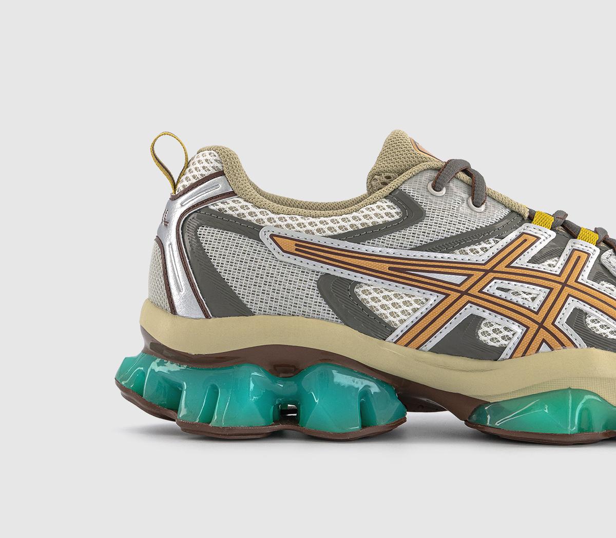 ASICSGel-Quantum Kinetic TrainersWhite Khaki