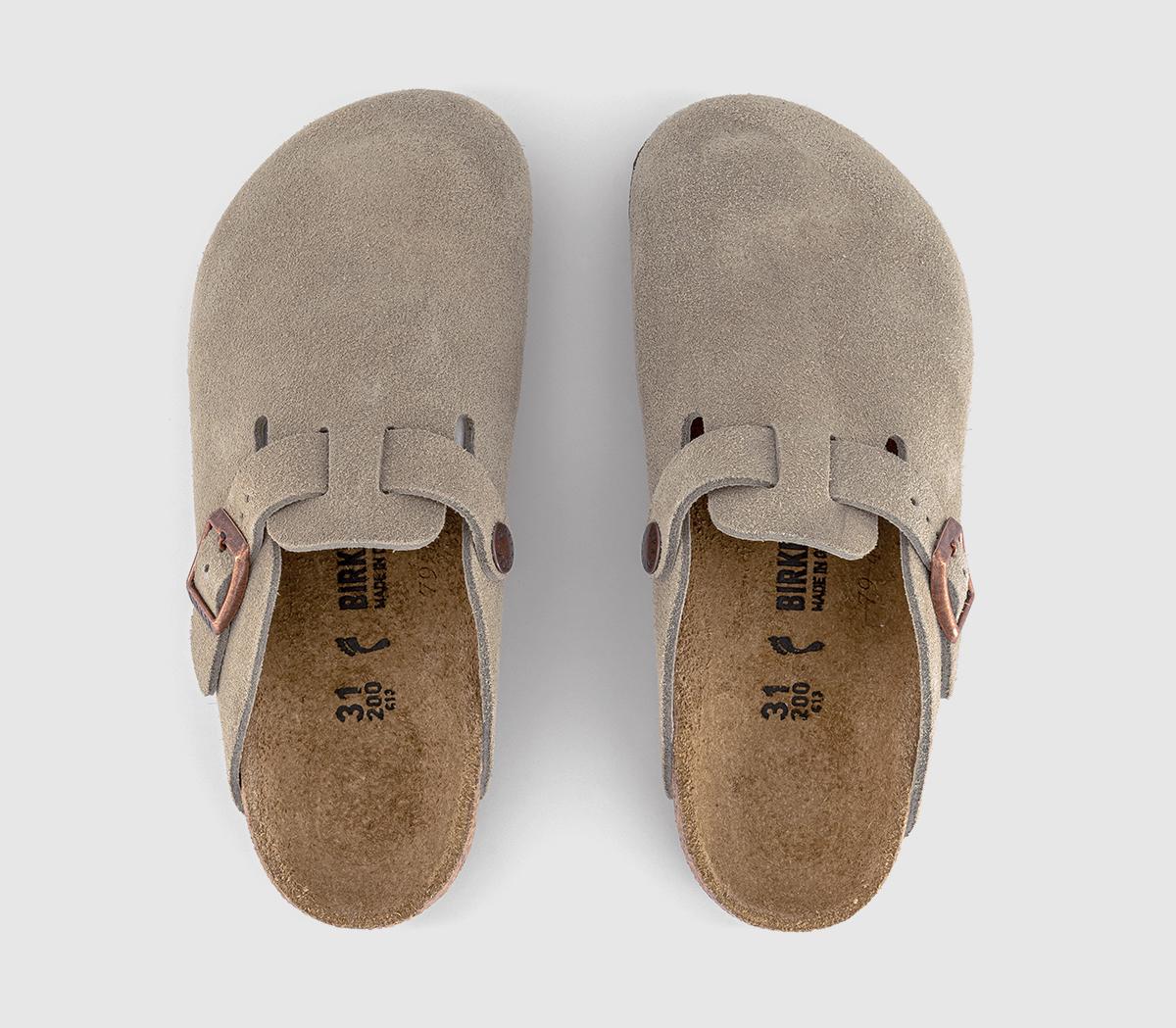 BIRKENSTOCKBoston Kids Clogs BIRKENSTOCKBoston Kids ClogsTaupe