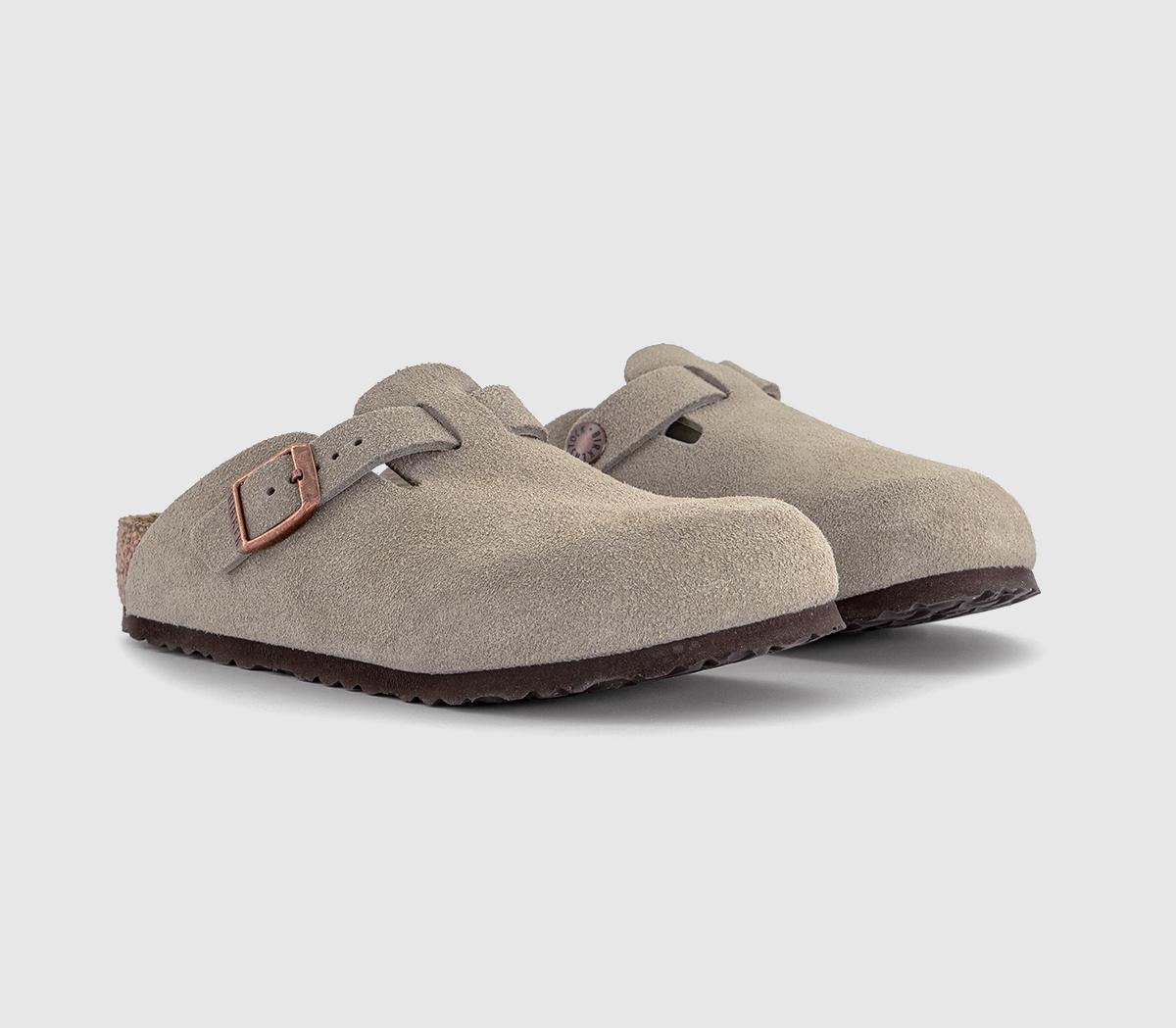 BIRKENSTOCKBoston Kids Clogs BIRKENSTOCKBoston Kids ClogsTaupe