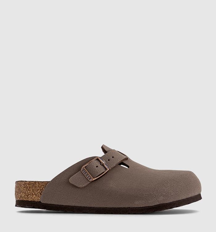 BIRKENSTOCK Boston Kids Clogs Mocha