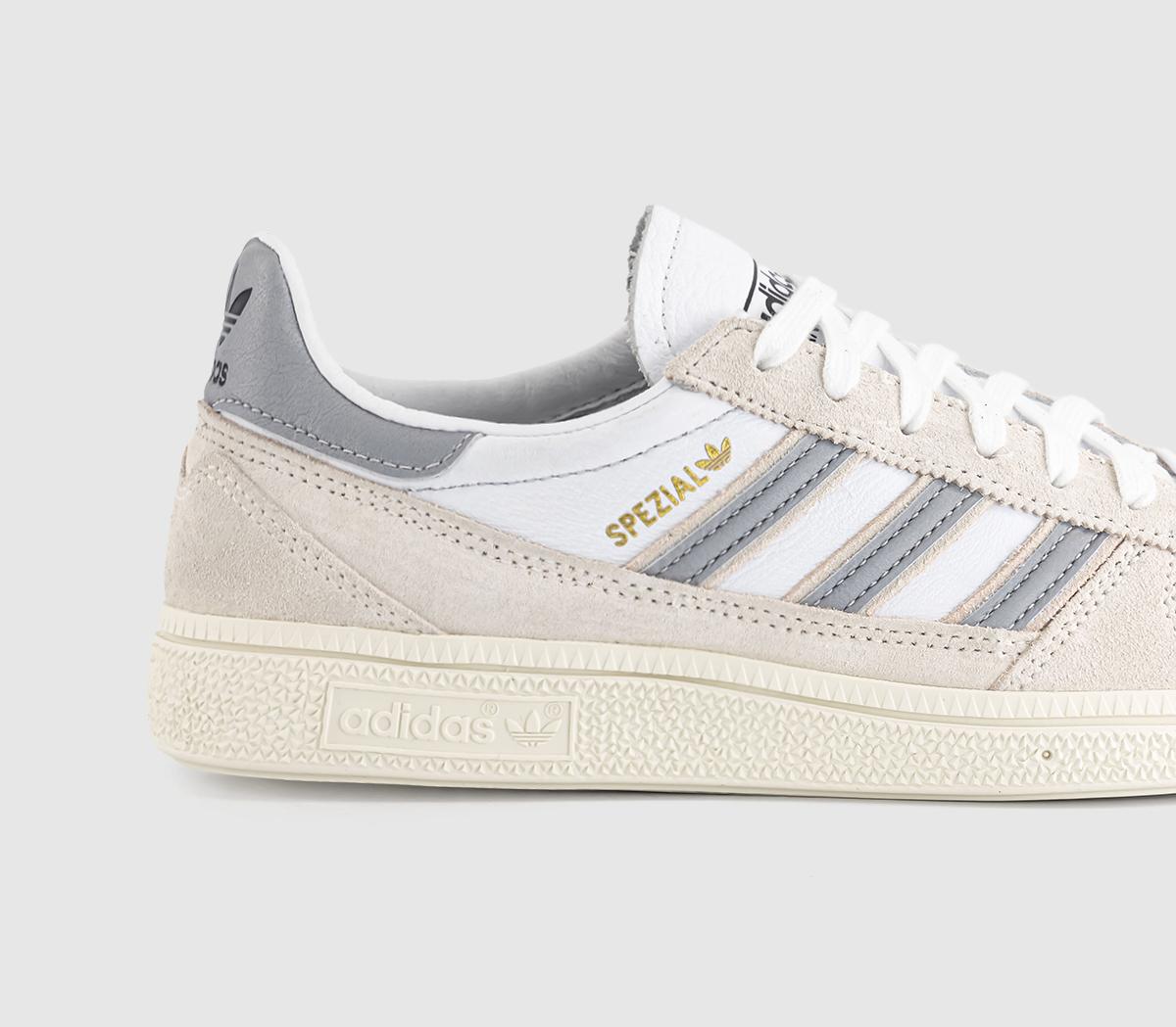 adidasHandball Spezial WM TrainersWhite Silver Metallic Off White