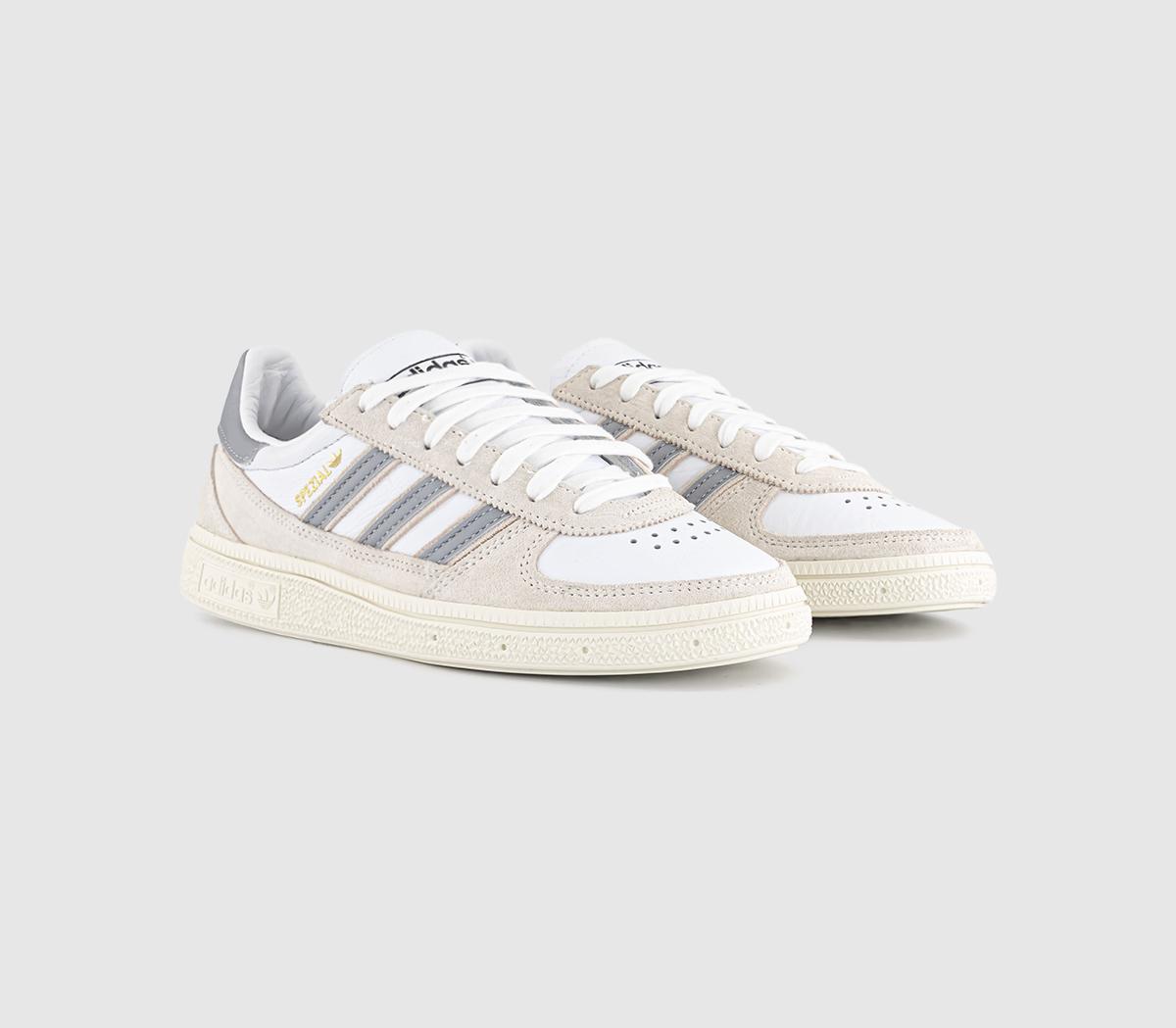 adidasHandball Spezial WM TrainersWhite Silver Metallic Off White