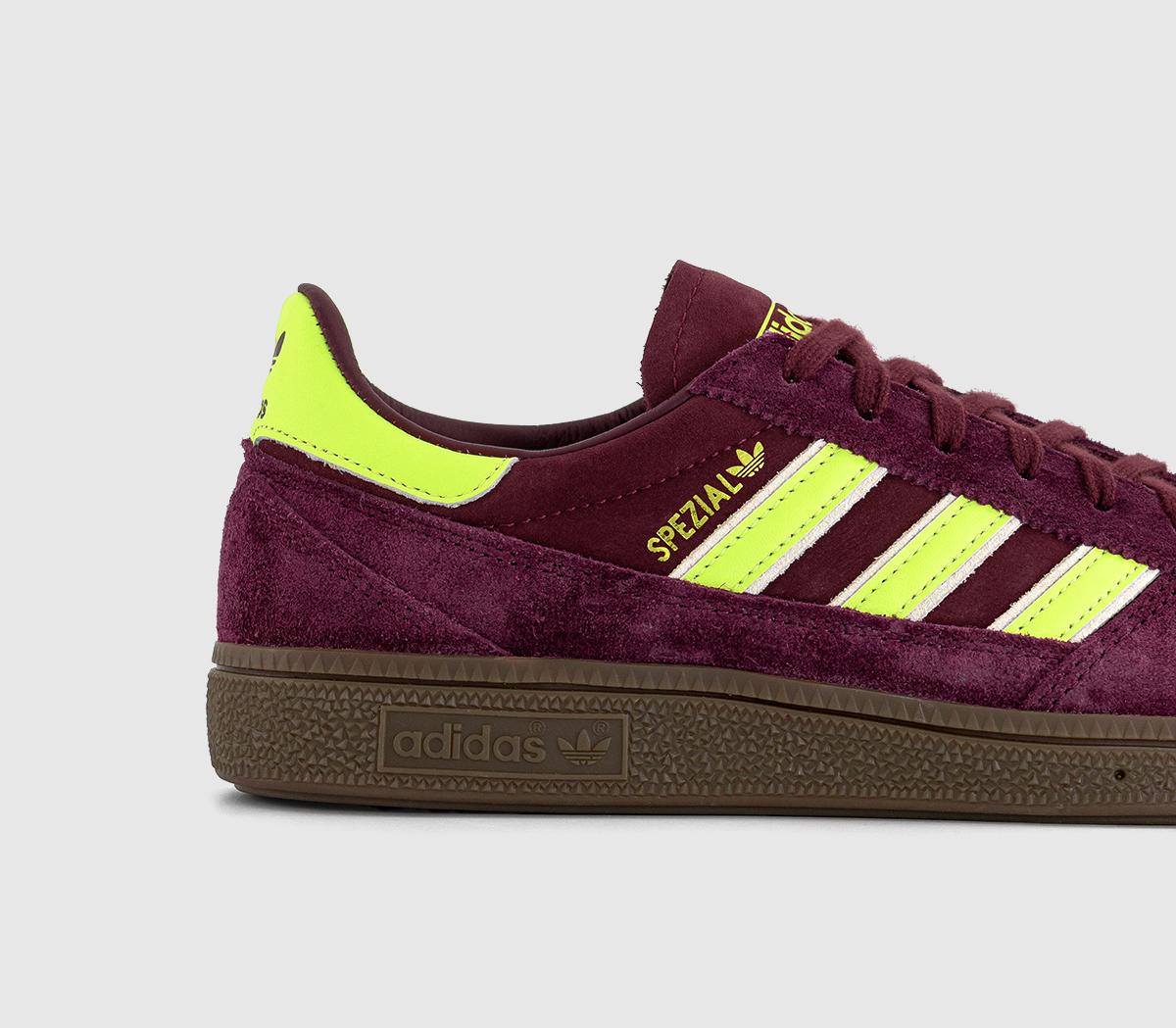 adidasHandball Spezial WM Trainers adidasHandball Spezial WM TrainersShadow Red Solar Yellow Off White