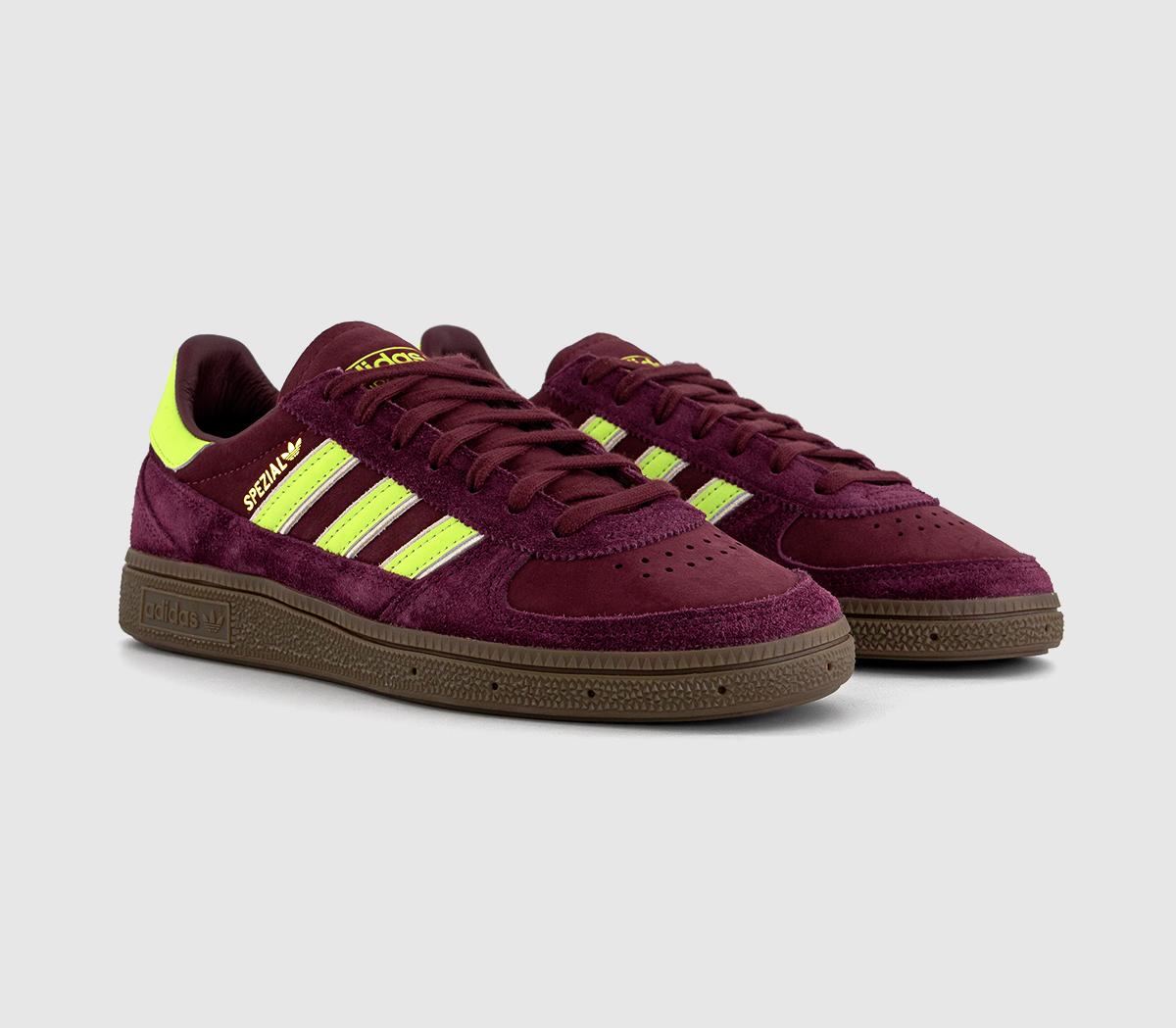 adidasHandball Spezial WM Trainers adidasHandball Spezial WM TrainersShadow Red Solar Yellow Off White