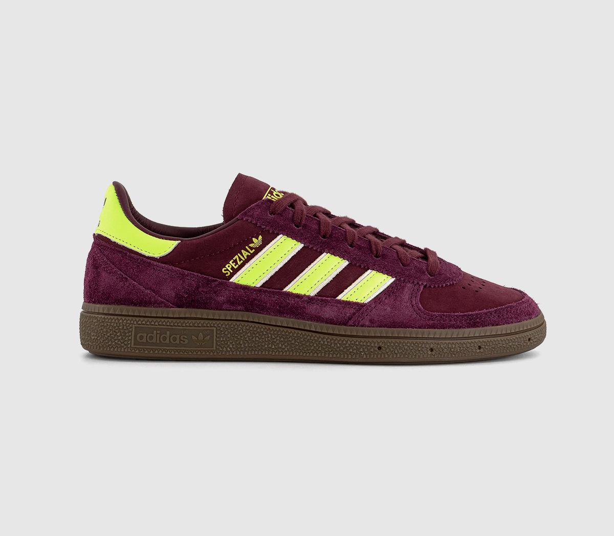 adidasHandball Spezial WM Trainers adidasHandball Spezial WM TrainersShadow Red Solar Yellow Off White