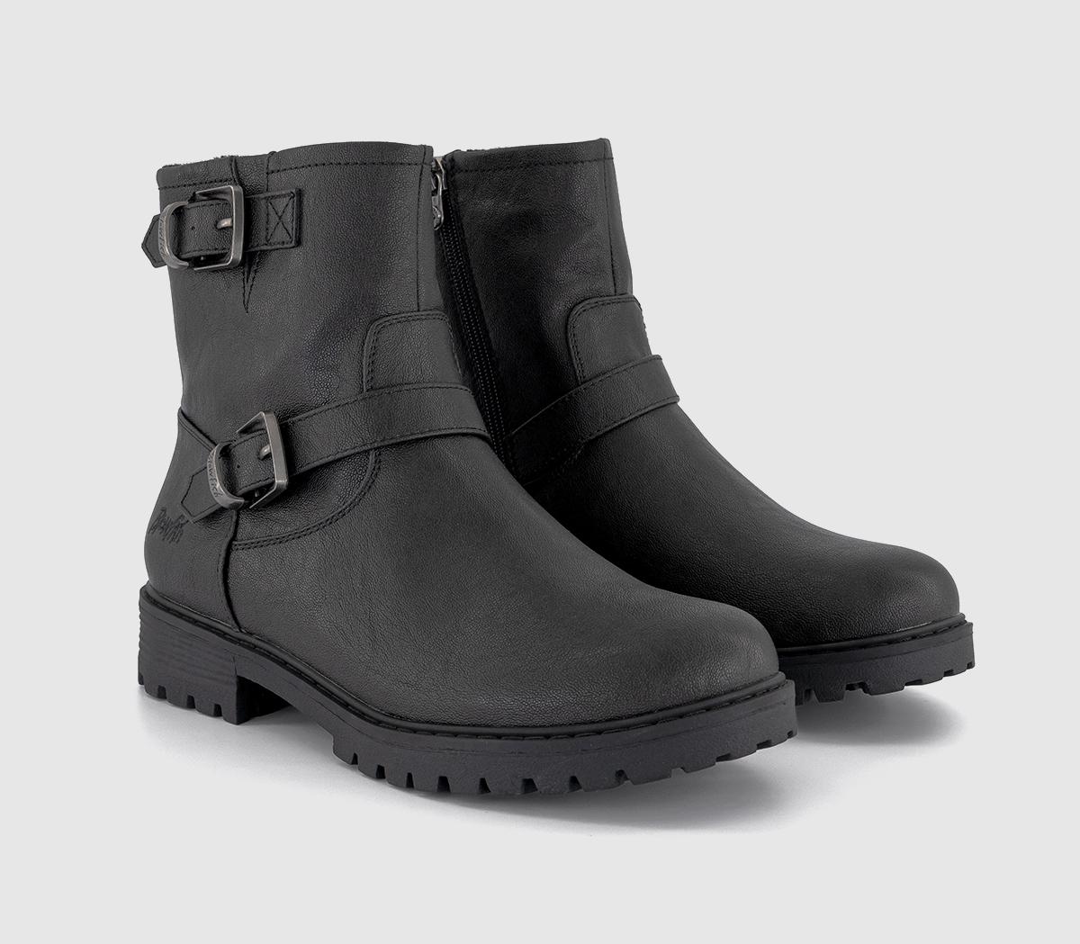 Blowfish MalibuRaven BootsBlack Distressed