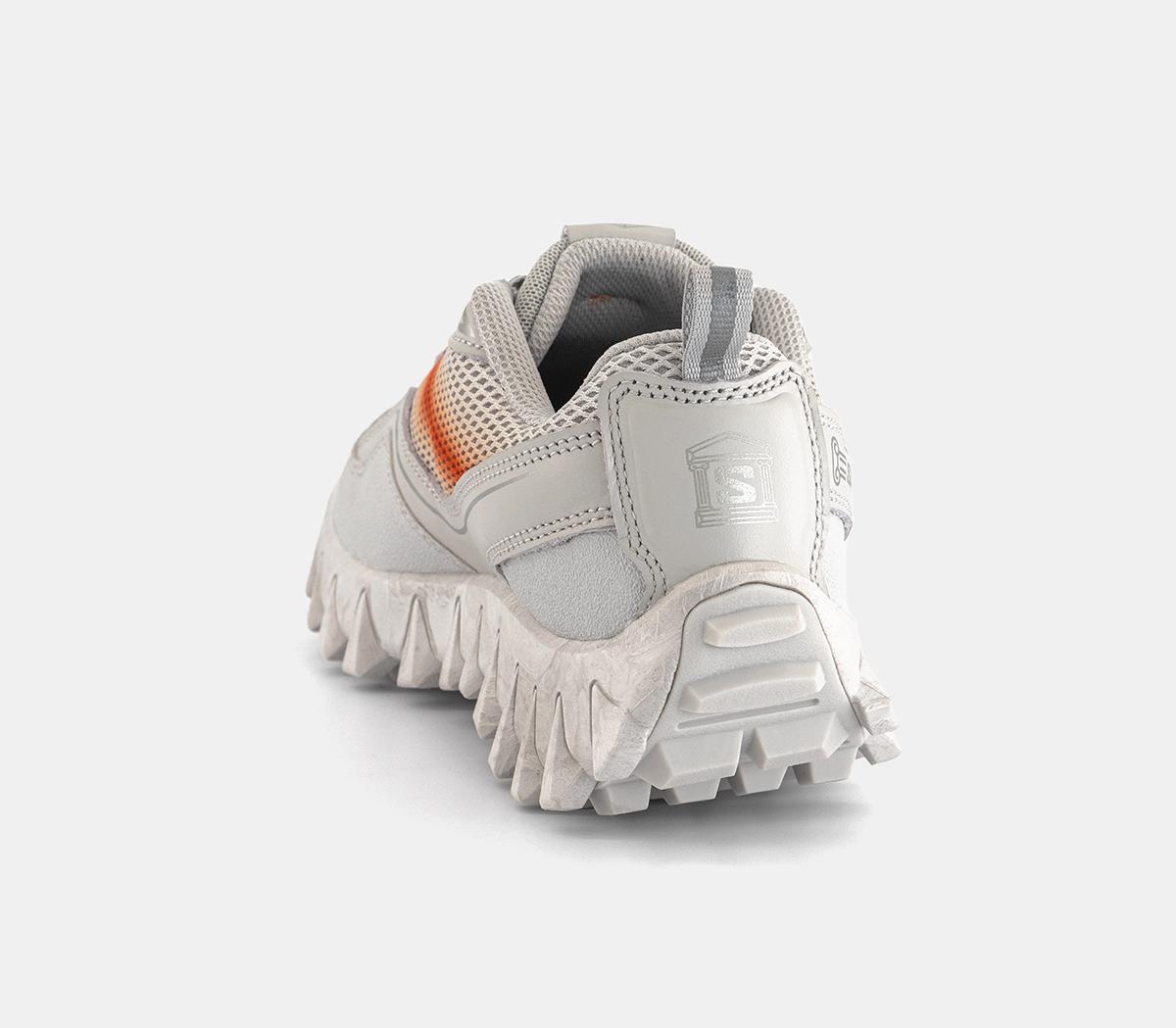 SalomonSnowclog AriesLunar Rock  Shocking Orange Silver
