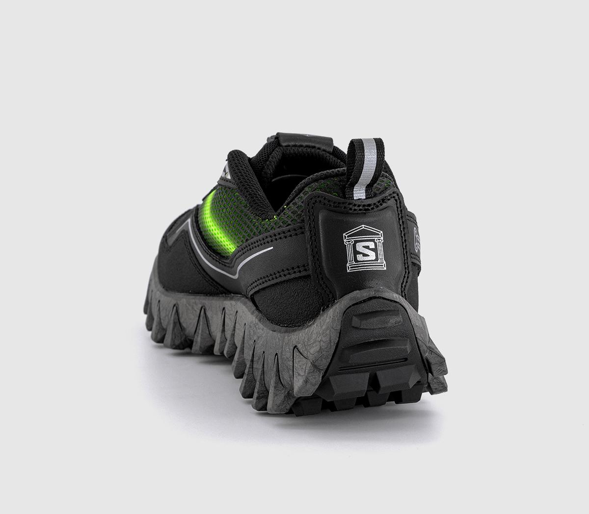 SalomonSnowclog AriesBlack Green Gecko Silver