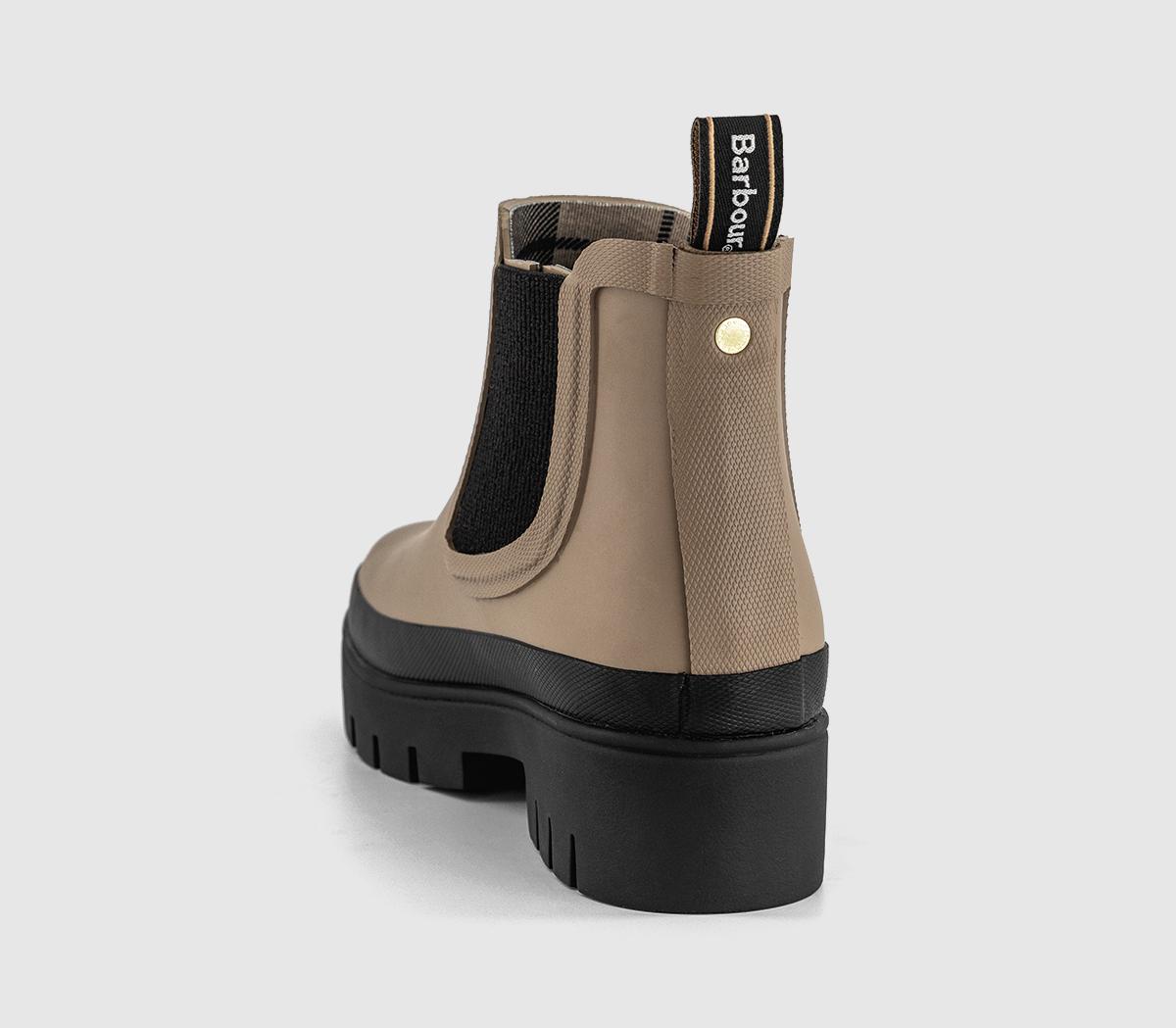 BarbourHalton Chelsea Welly BootsBrown Military