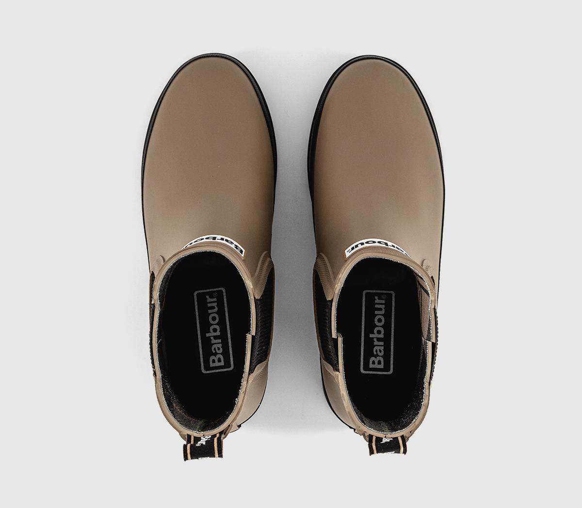 BarbourHalton Chelsea Welly BootsBrown Military