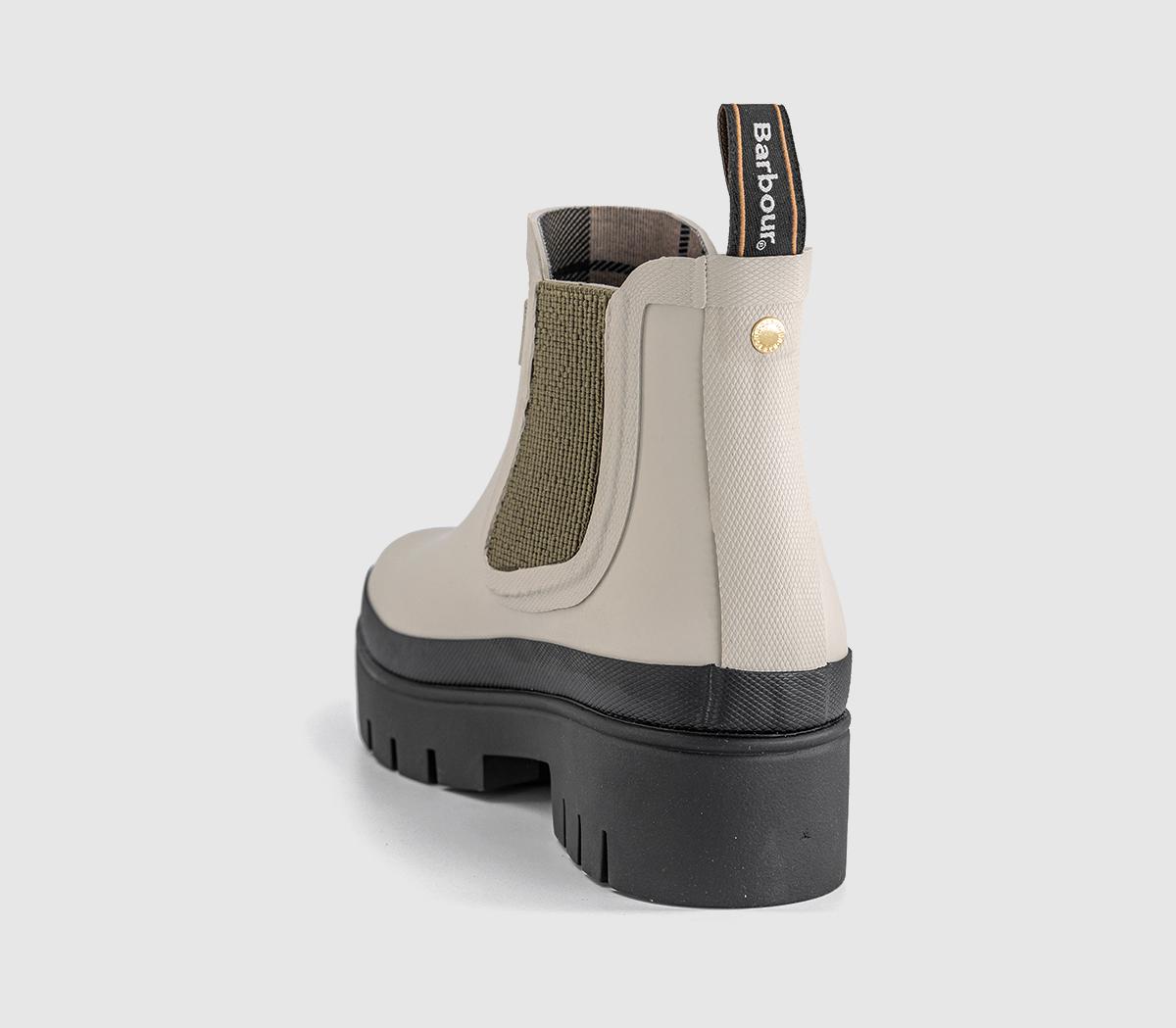 BarbourHalton Chelsea Welly BootsLight Oak Bleached Olive