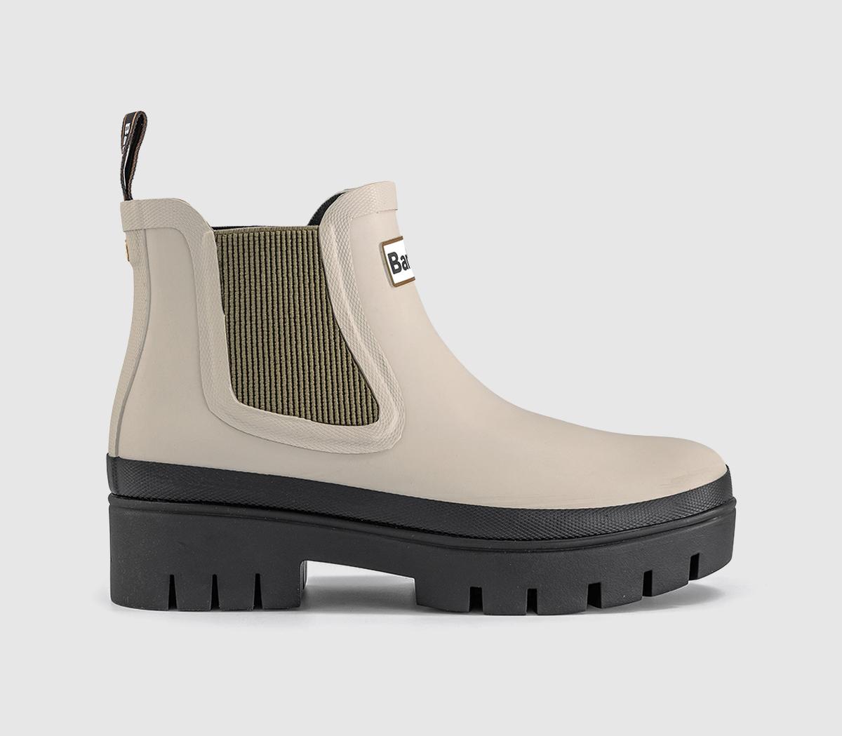 BarbourHalton Chelsea Welly BootsLight Oak Bleached Olive
