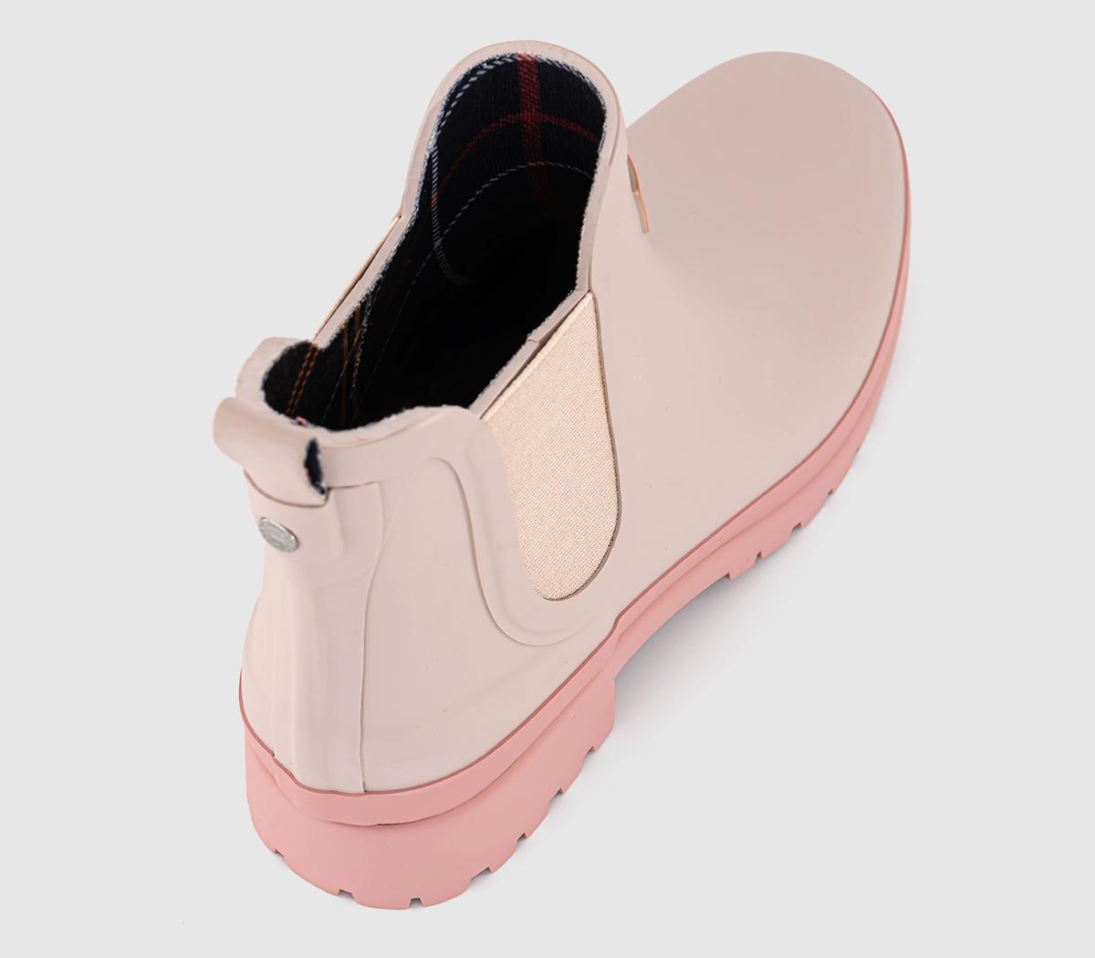 BarbourMallow Chelsea Welly Boots BarbourMallow Chelsea Welly BootsWhite Pepper Pink Rust