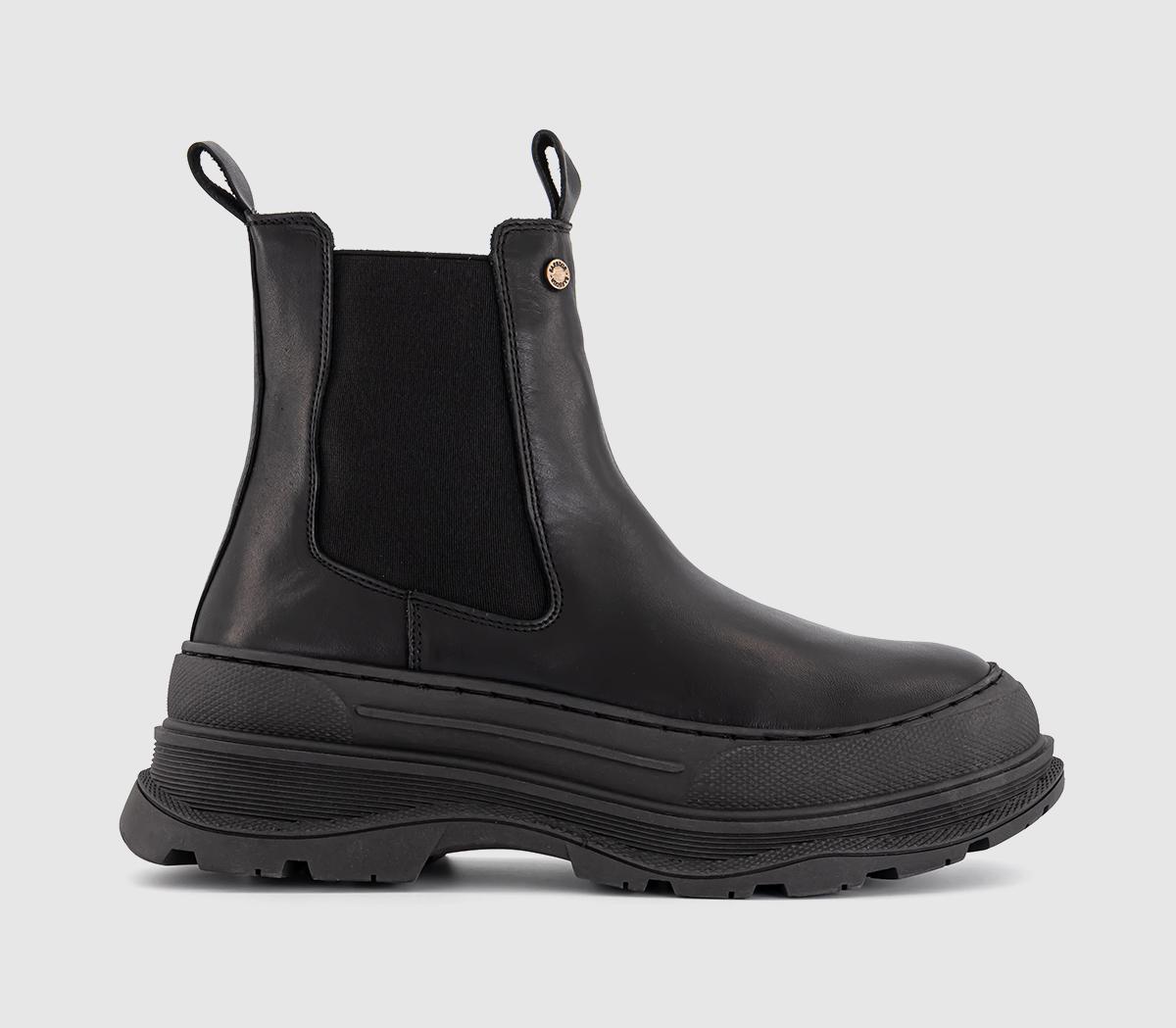 Barbour chelsea boots womens black online