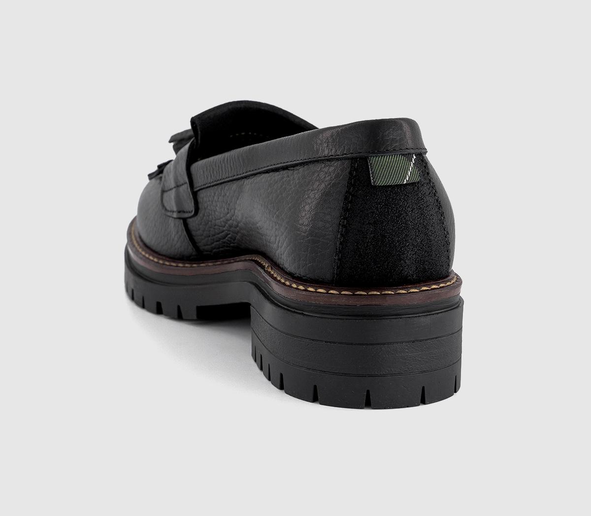 BarbourDolores Tassel Trim LoafersBlack