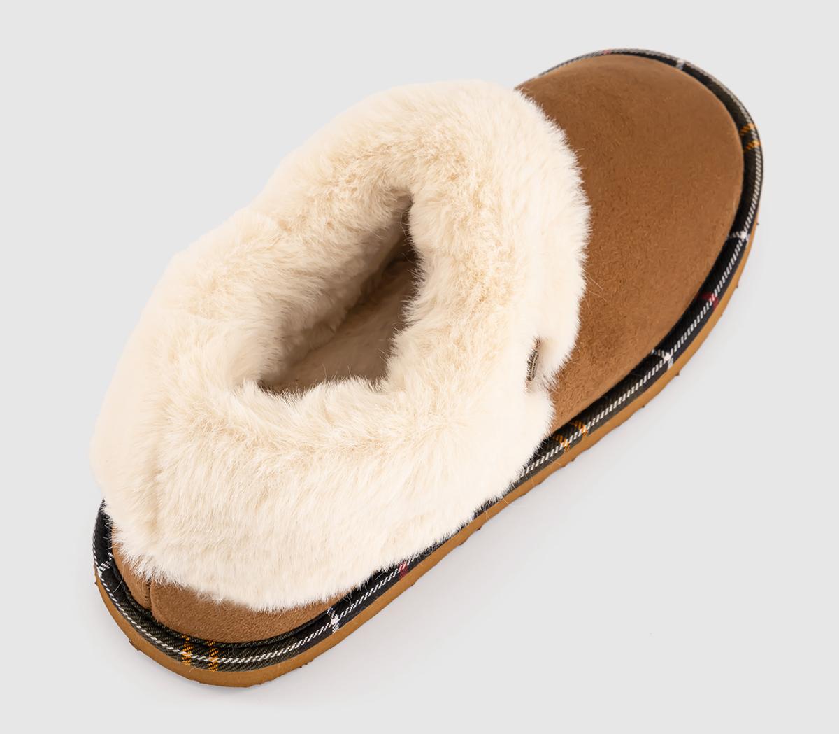 BarbourEloise Bootie SlippersCamel
